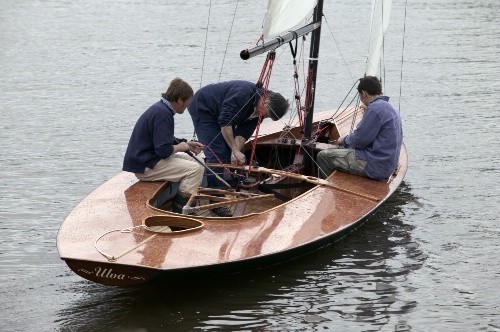 Ulva the star - her hull has been used for the modern hulls © SW